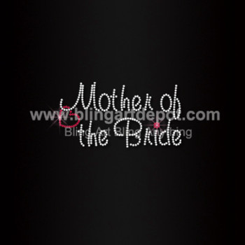 Mother Of The Bride Rhinestone Transfer Mother Of The Bride Rhinestone Transfer